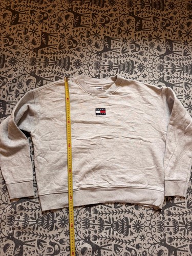 Tommy jeans pullover grau - jeans,