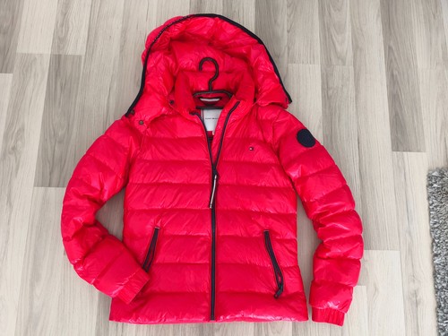 Tommy hilfiger daunenjacke - hilfiger, rot