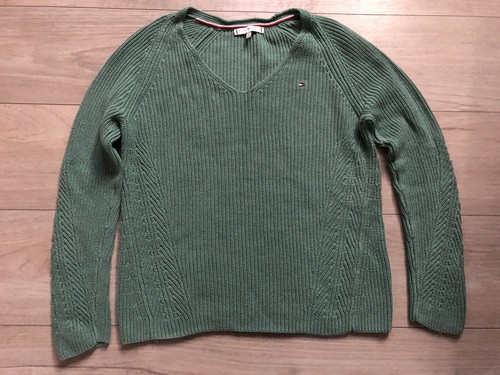 Grüner damen strickpullover - grüner,