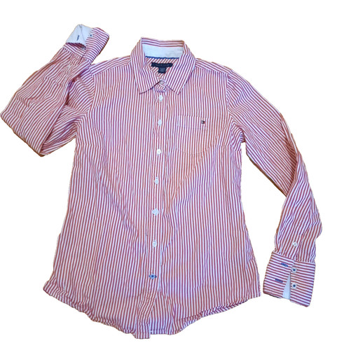 Tommy hilfiger bluse - hilfiger, rot