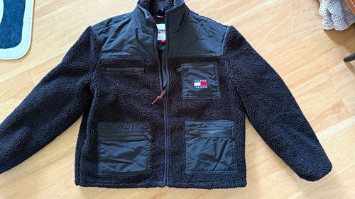 Tommy jeans fleecejacke - tommy,