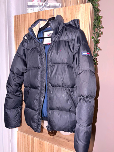 Tommy jeans herren steppjacke - jeans,