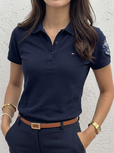 Tommy hilfiger damen poloshirt - tommy,